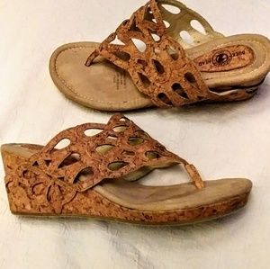 DuckHead wedge cork sandal